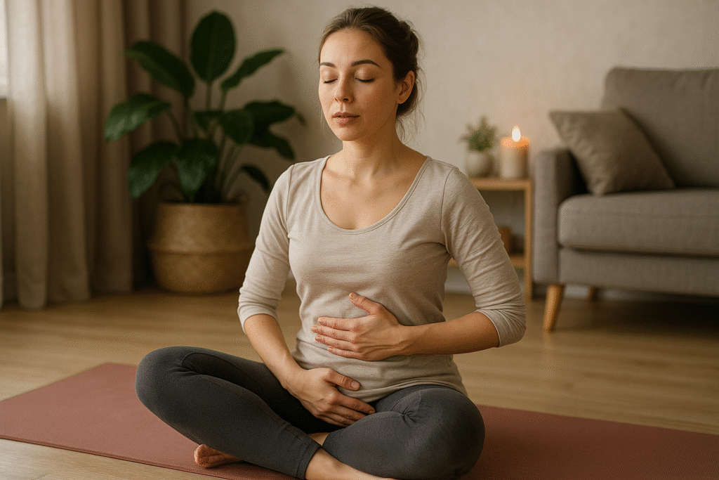 Exercice de respiration simple pour réduire rapidement la tension artérielle en 5 minutes. comment faire baisser sa tension en 5 minutes