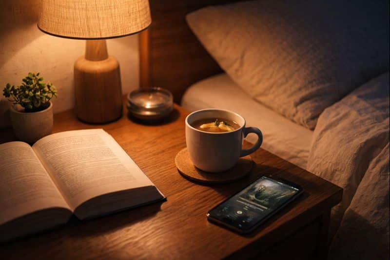 routine du soir musique pour dormir préparation sommeil
