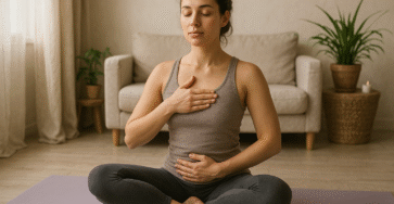 Exercice de respiration simple pour réduire rapidement la tension artérielle en 5 minutes. comment faire baisser sa tension en 5 minutes