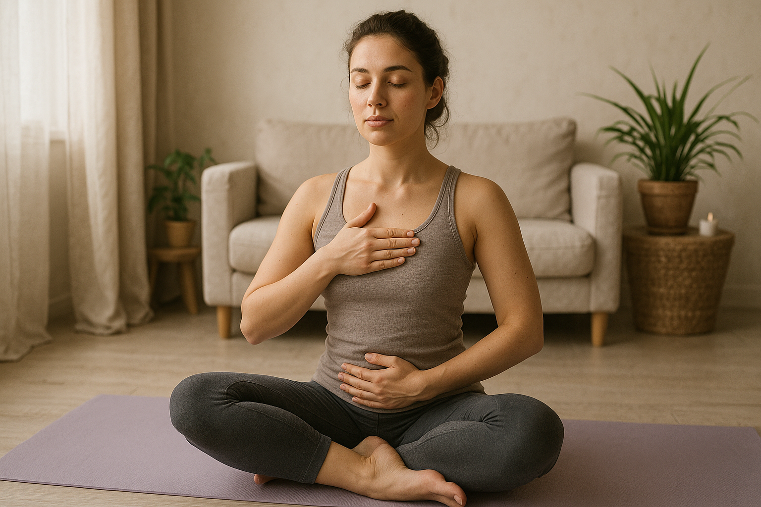 Exercice de respiration simple pour réduire rapidement la tension artérielle en 5 minutes. comment faire baisser sa tension en 5 minutes