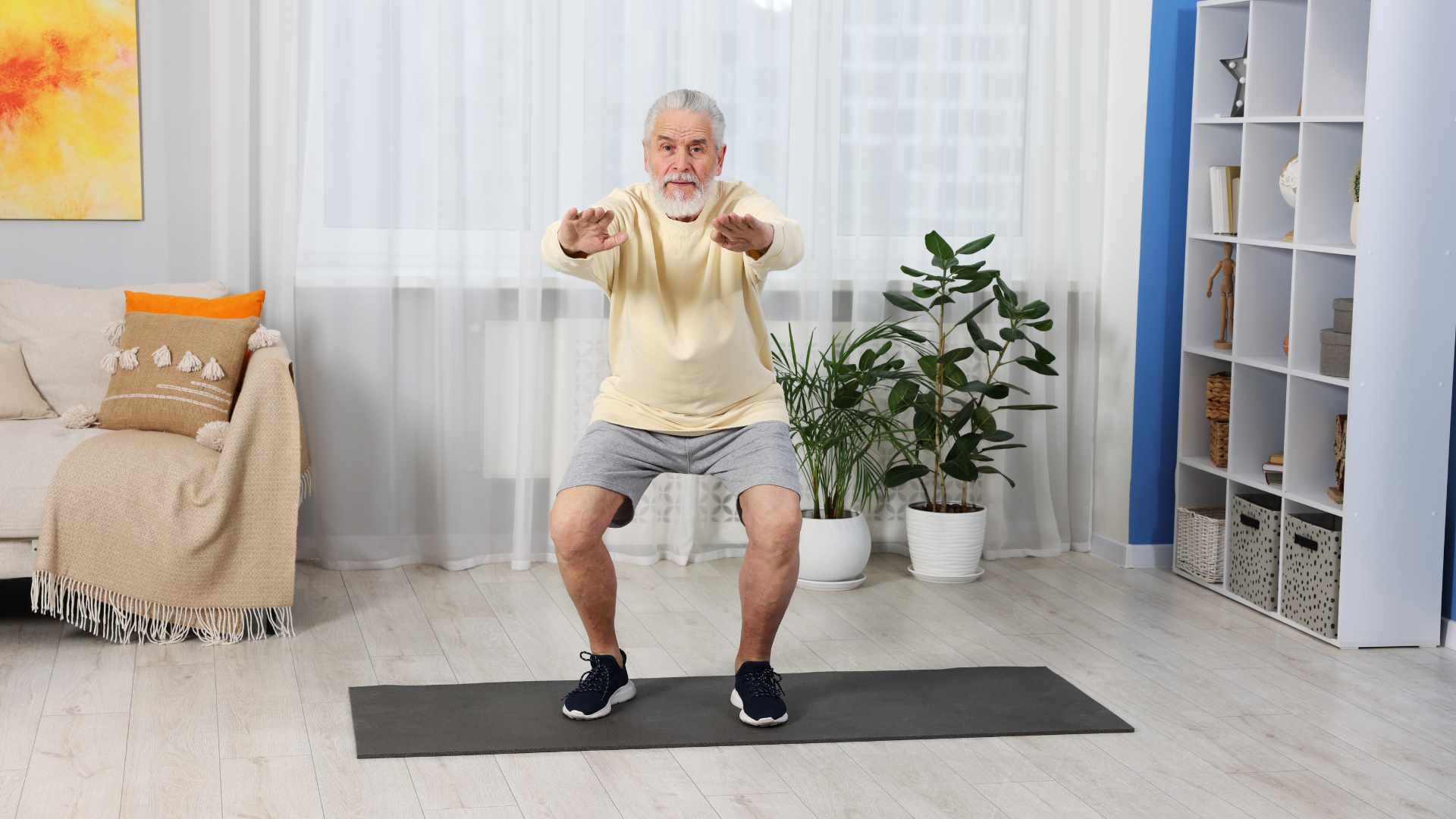 exercice squat poids du corps renforcement musculaire
