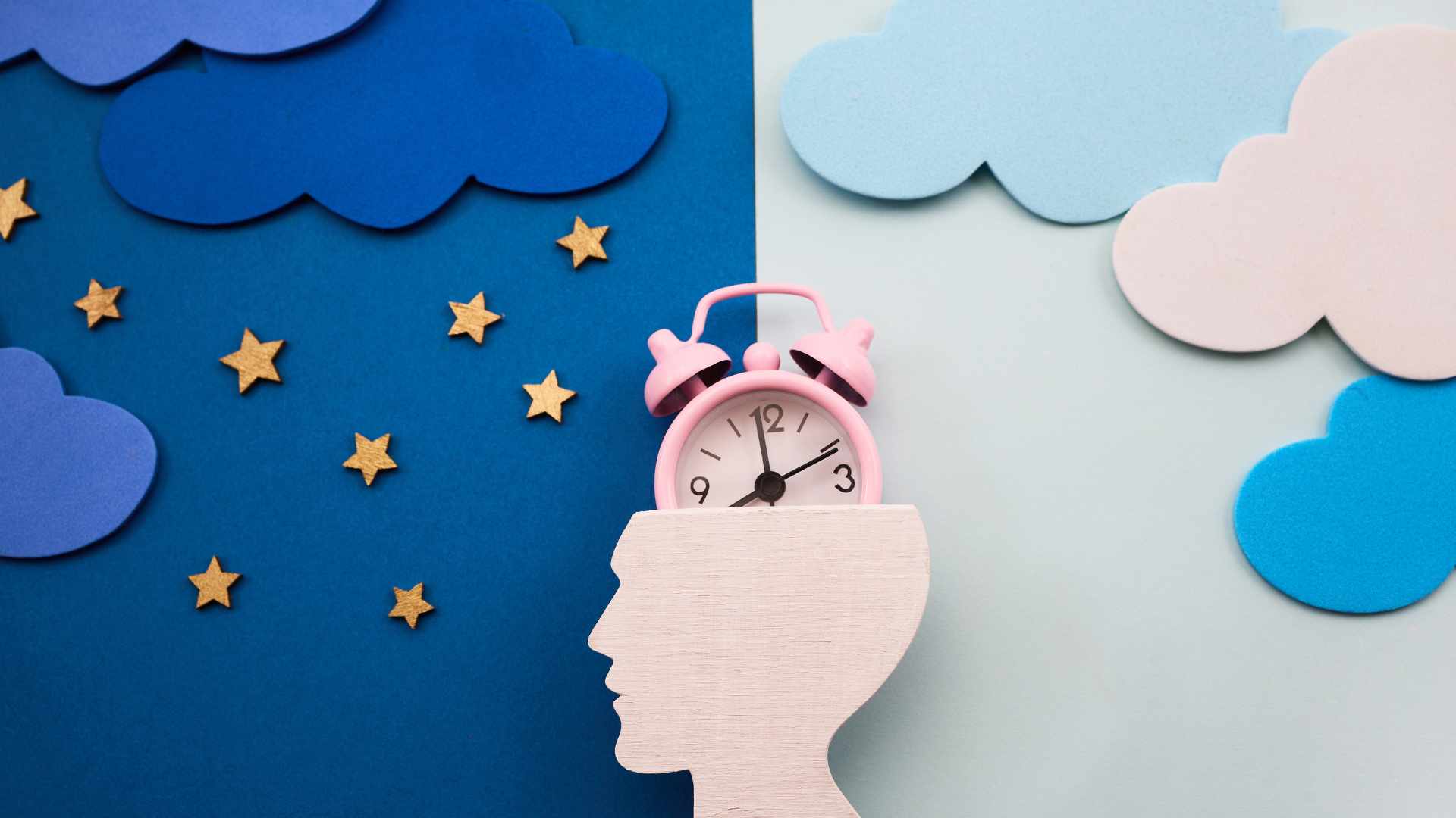 Schéma des cycles du sommeil montrant le sommeil paradoxal REM, le sommeil profond et les phases non-REM chez l’adulte